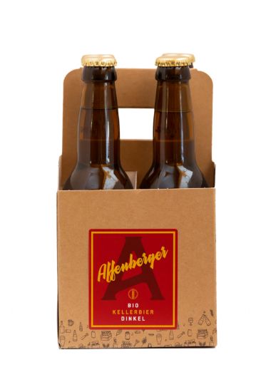 Picture of Affenberger Bio Kellerbier DINKEL 4er (4x0,33l)